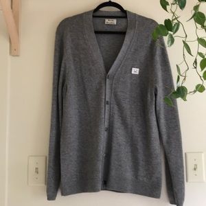 ACNE STUDIOS DASHER FACE CARDIGAN